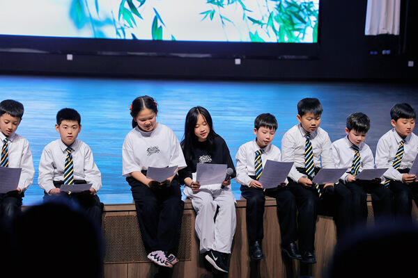 学生集会-Grade 3,南通惠立学校